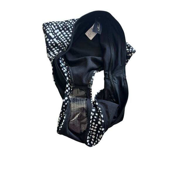 SWIMSUITS FOR ALL POLKA DOT BIKINI BOTTOM NWOT SIZE 14 - Picture 3 of 6